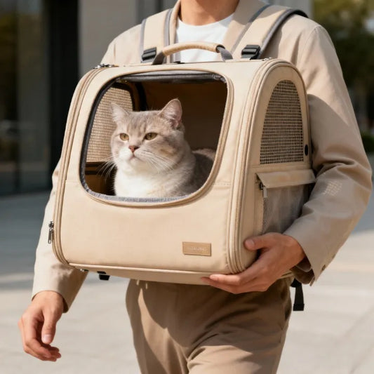 Comment transporter un chat sans qu'il ne stresse ?
