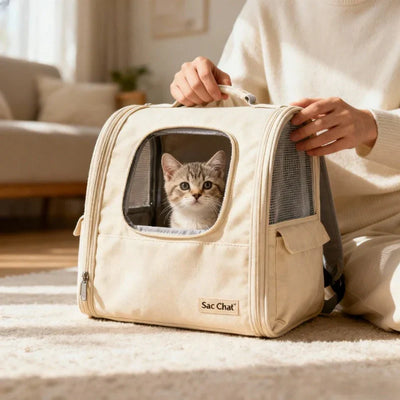 Sac de transport pour chaton