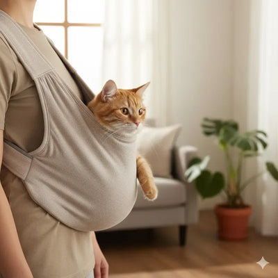 Sac kangourou pour chat