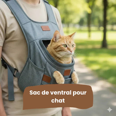 Sac ventral pour chat