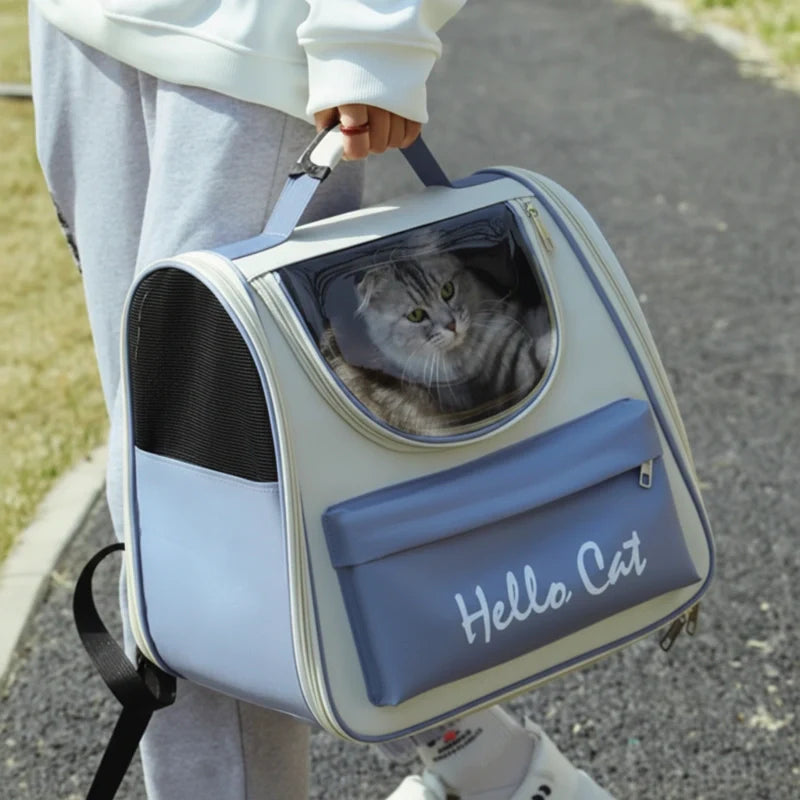 Sac à dos chat AquaView