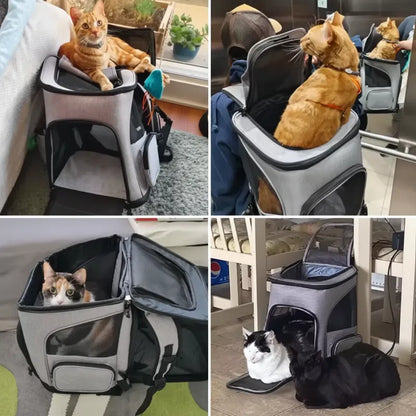 Sac à dos chat FlexExpand