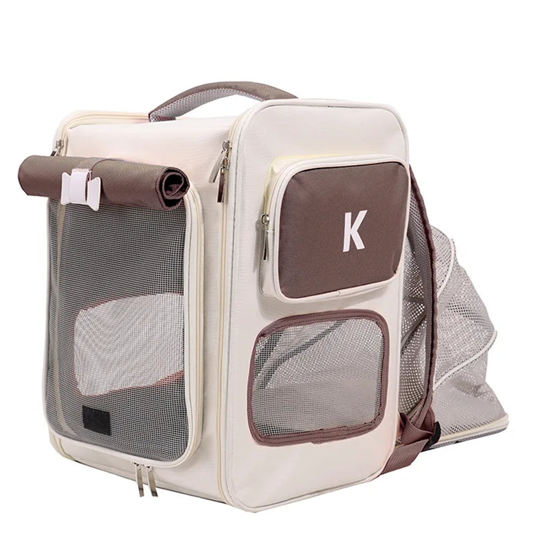 Sac à dos pour chat BrownEase