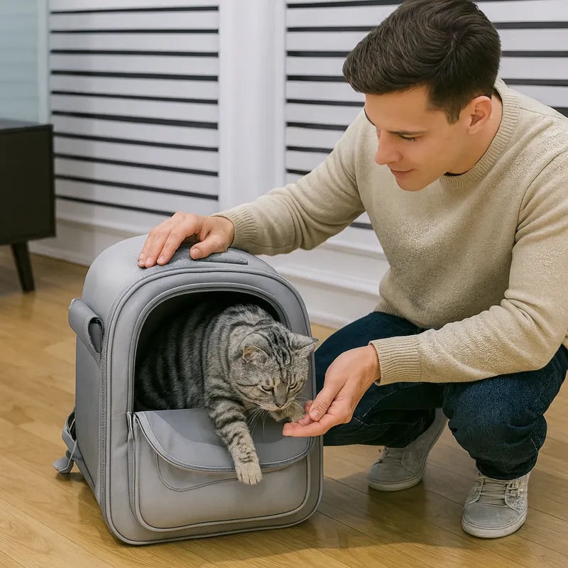 Sac à dos pour chat ClearView