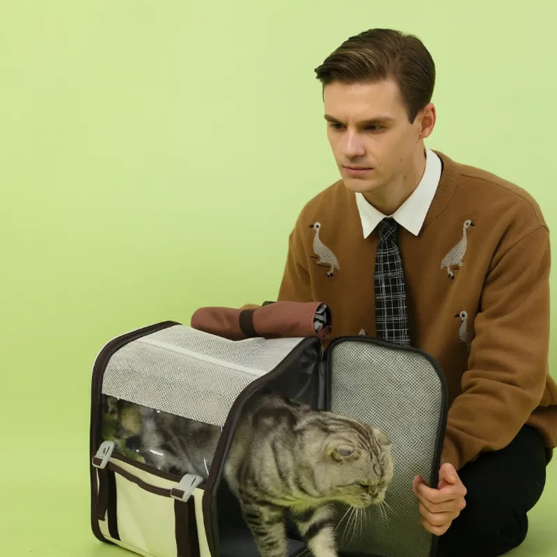 Sac à dos pour chat GreyShell