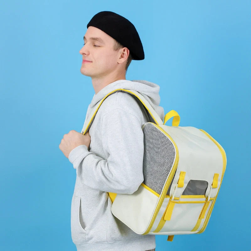 Sac à dos pour chat GreyShell