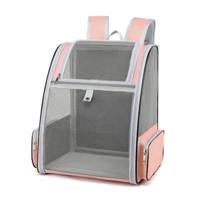 Sac à dos pour chat PinkBreeze