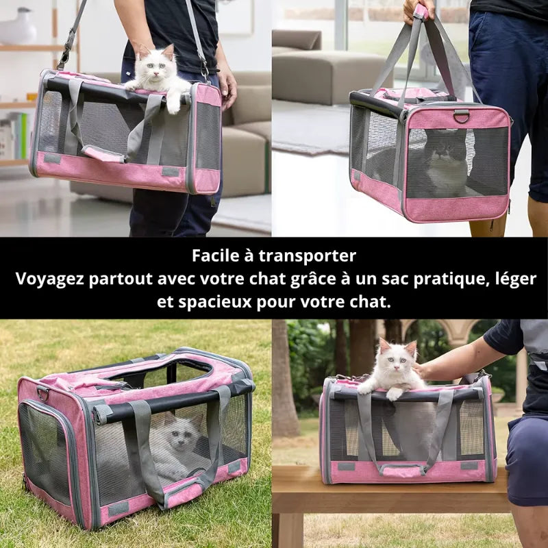 Sac bandoulière chat AeroFlex