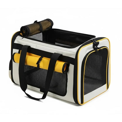 Sac de trnsport pour chat jaune