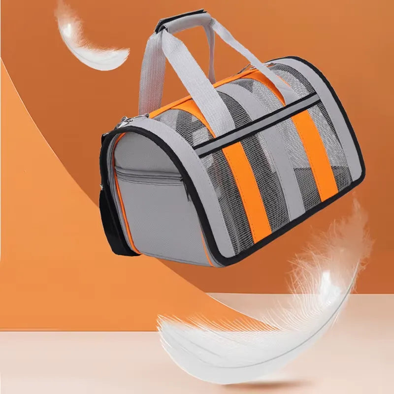 Sac bandoulière pour chat BlueEase