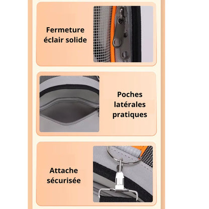 Sac bandoulière pour chat SkyCarry