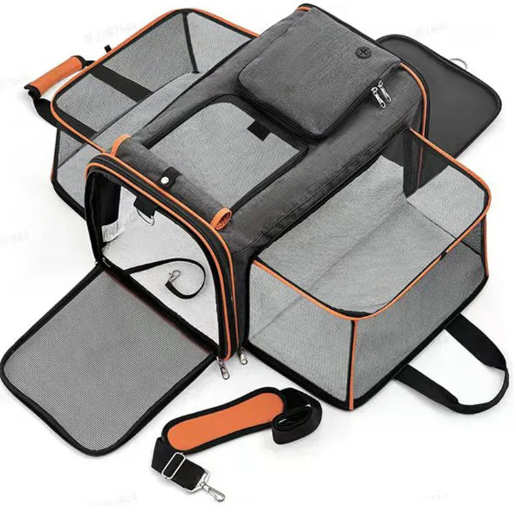 Sac de transport pour chat extensible AeroFlex