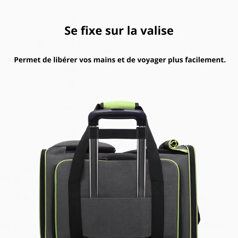 Sac de transport pour chat extensible AeroFlex