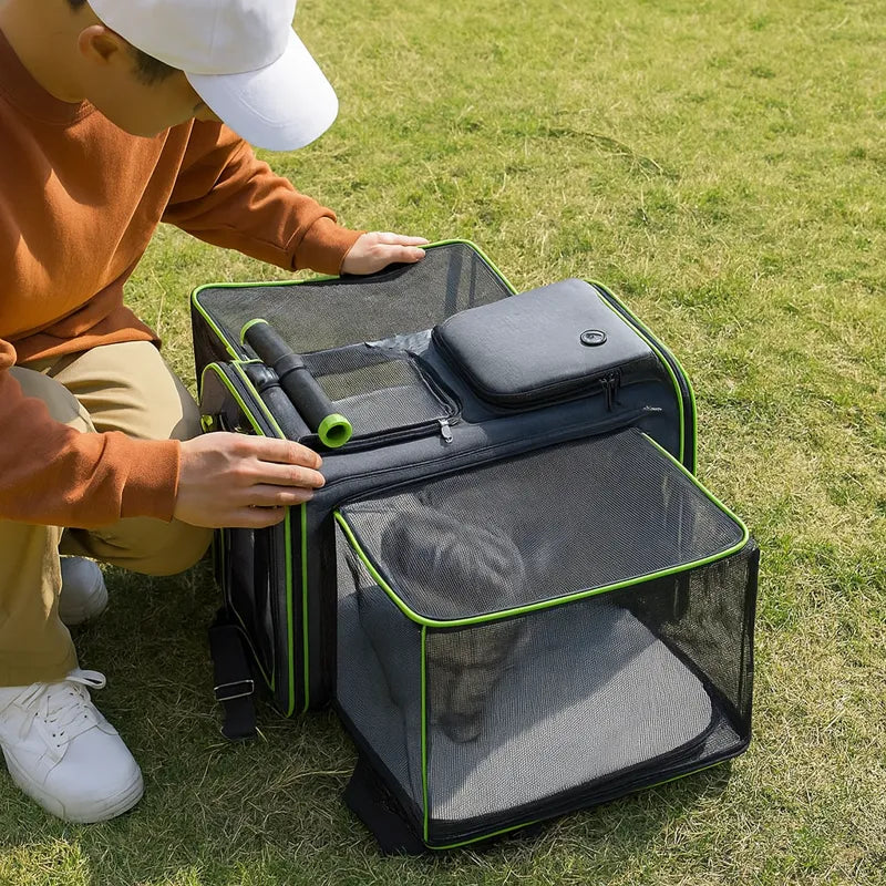 Sac de transport pour chat extensible AeroFlex
