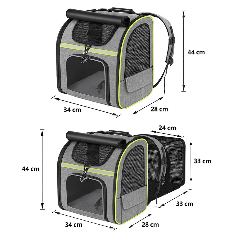 Sac de transport pour chat extensible AirExpand