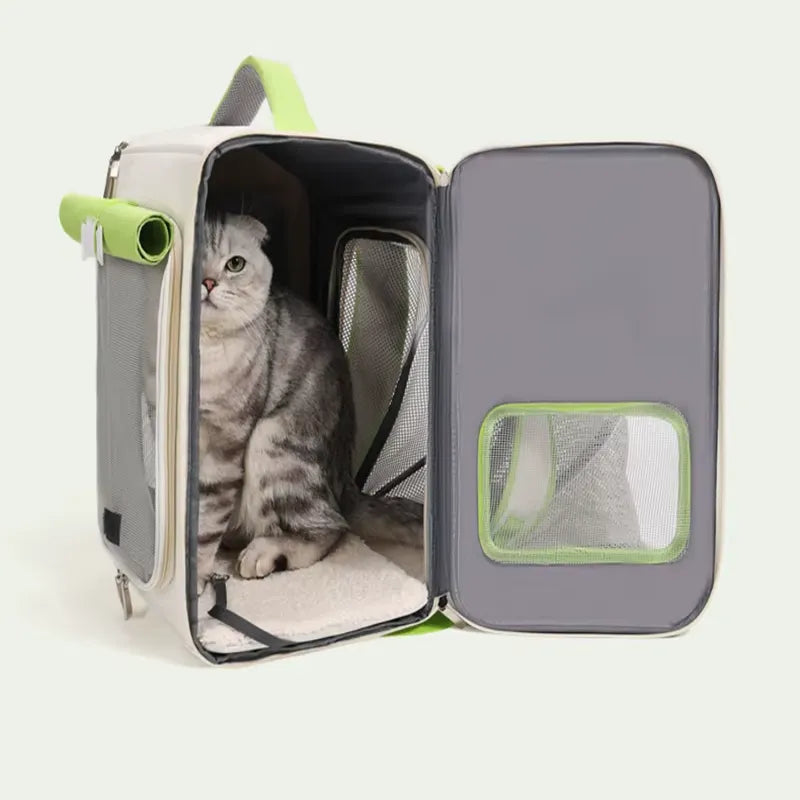Sac de transport pour chat extensible OrangeFlex