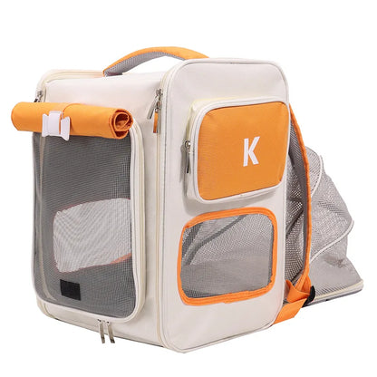 Sac de transport pour chat extensible OrangeFlex