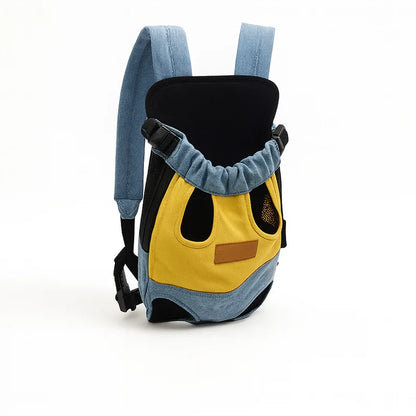 Sac kangourou pour chat DenimHug - S (1,5–2,5 kg)