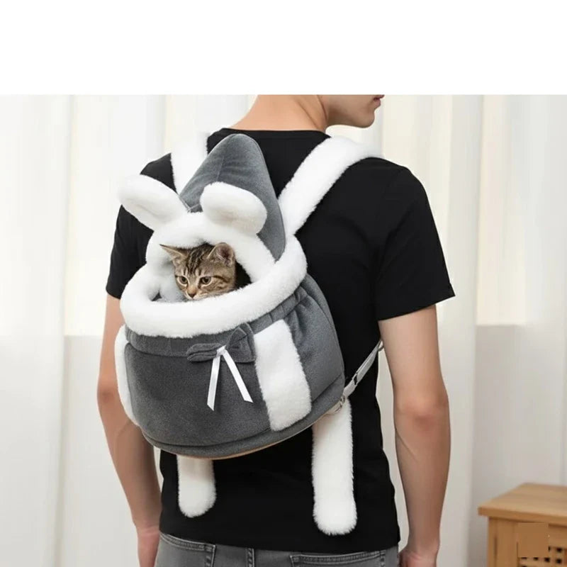 Sac kangourou pour chat WarmHug