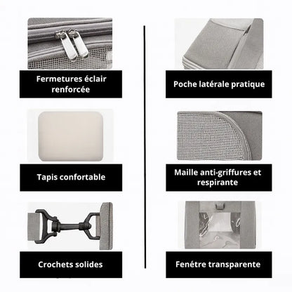 Sac transport chat XXL MaxExpand