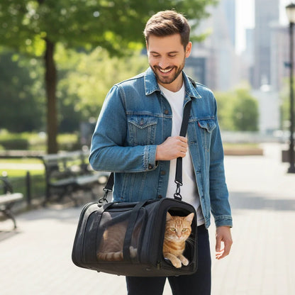 Sac transport chat XXL PinkFlyer