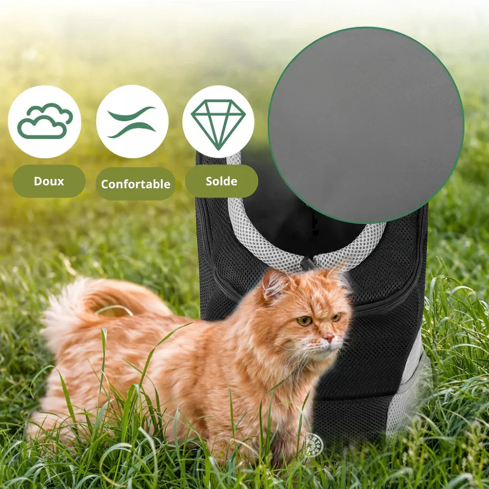 Sac ventral/dos chat ErgoFit