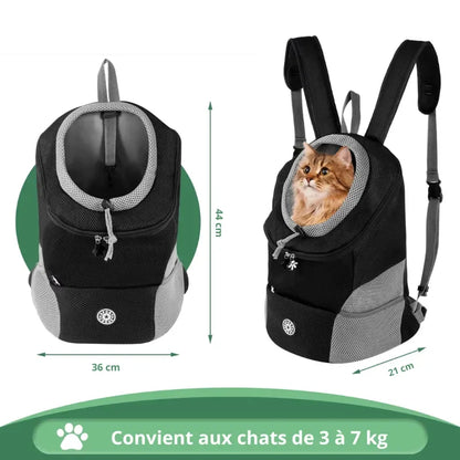 Sac ventral/dos chat ErgoFit