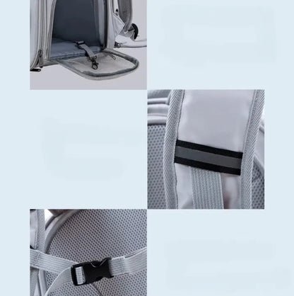 Sac à dos pour chat ventilé